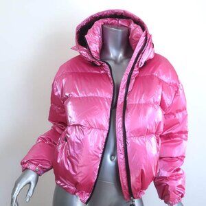 MONCLER duvet ケープ Black Dervox Logo-Appliquéd Quilted Shell Down Jacket